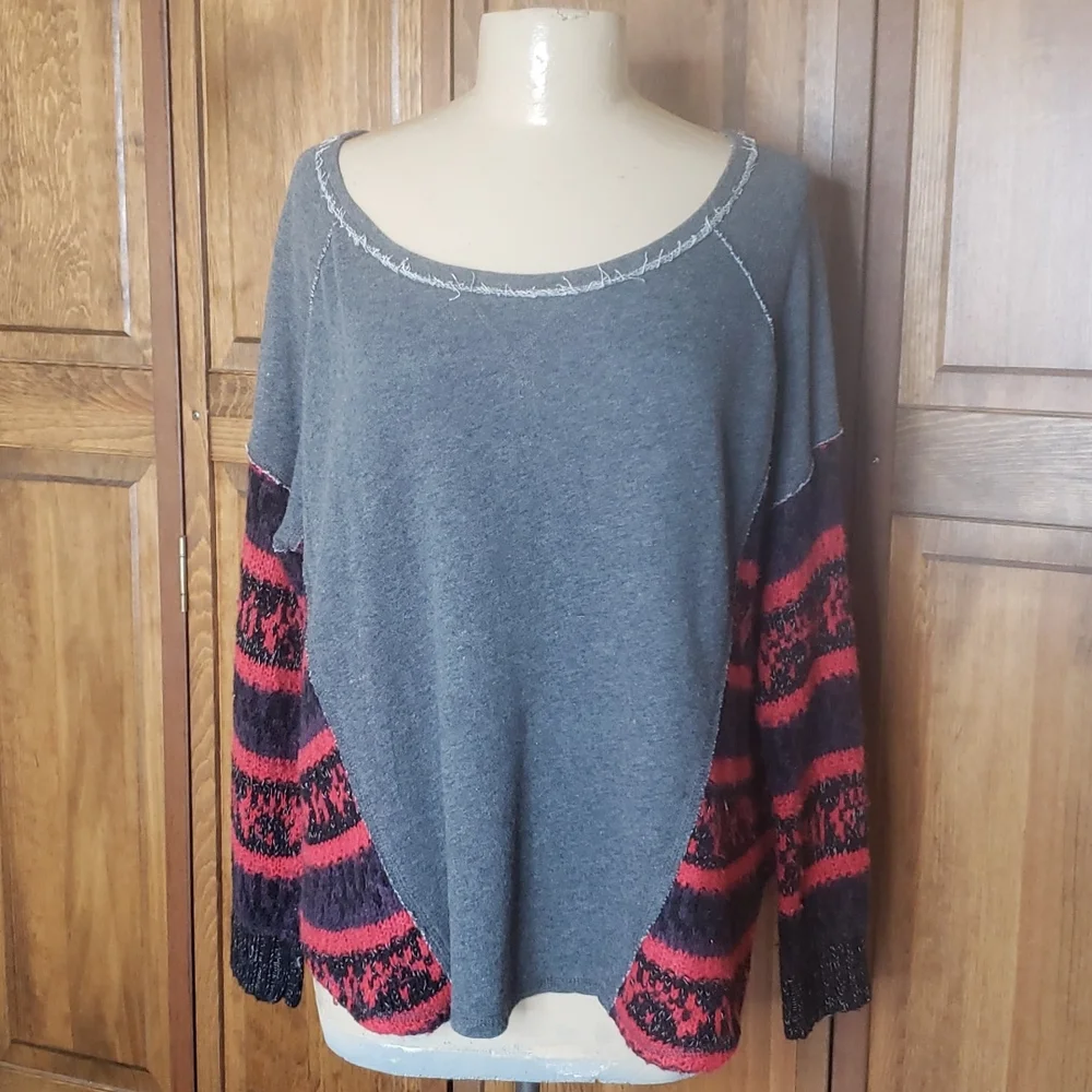 Free People BEAUTIFUL SINNER Knit Sweater Sz S